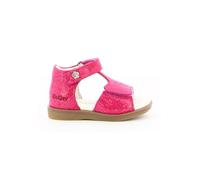Kickers Leder-Sandalen "Giusticia" in Pink - Größe 22 | Babysandalen