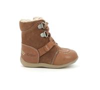 Kickers Leder-Winterstiefel "Bamacho" in Hellbraun - Größe 20 | Baby Stiefel Boots