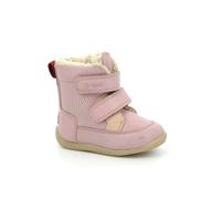 Kickers Leder-Winterstiefel "Bamakratch" in Rosa - Größe 23 | Baby Stiefel Boots