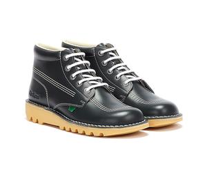 Kickers Mens Kick Hi Core Naturleder Stiefel - (Marineblau) EU 45.5 / UK 10.5