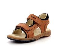 Kickers Platino Sandalen , Jungen, Braun (Camel 114), 33 EU