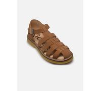 Kickers Damen Kick Lergo Flache Sandale, Camel, 38 EU