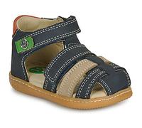 KICKERS Jungen Unisex Kinder Kick Pod Sandale, Marine BEIGE ORANGE, 22 EU