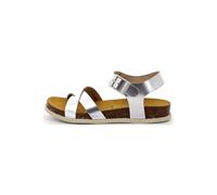 Kickers Sandalen Leder Silber - 37
