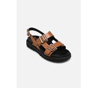 KICKERS Damen NEOSUMMER Flache Sandale, Camel, 41 EU