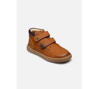 Kickers Tackeasy Oxford Unisex Kinder Flach, Camel Braun, 26 EU