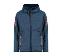 KID JACKET FIX HOOD OCEAN-B.BLUE 128