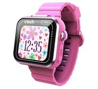Vtech KidiZoom Smart Watch MAX Pink I Kinder-Smartwatch mit Duokamera I Touchscreen I 1,69 Zoll I Spiele, Apps, Musik I mit Elternkontrolle I spritzwasserfest I Für Kinder von 5-12 Jahre