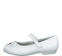 s.Oliver Mädchen-Ballerina mit Klettverschluss Weiß weiß36