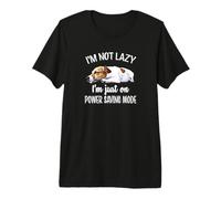 Kids Boys Girls Lover Lazy Power Saving Jack Russell Terrier Premium T-Shirt