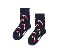 Happy Socks - Kids Candy Cane Sock Blau, 4-6Y