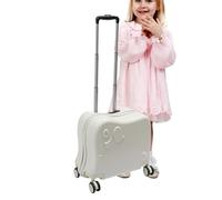 Kids Carry On Luggage, Rolling Luggage for Kids, Multipurpose Kids Suitcase, Toddler Carry On Luggage, Cute Children Suitcase, Kids Luggage with Wheels, Children's Travel Suitcase, Durable Kids Carry