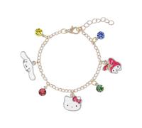 KIDS EUROSWAN Hallo Kitty Mädchen Charme Halskette verstellbares Armband