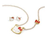 Disney by Euroswan Mädchen-Schmuckset Hello Kitty mit Ohrringen und Kette