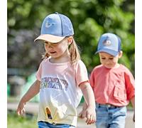 KIDS GIRL-Cap "shine"Mützen, mit Schirm, aus Baumwolle - 55/