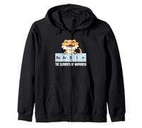 Kids Girls Boys Tiny Dinosaur Elements Bearded Dragon Lover Kapuzenjacke
