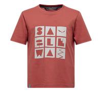 Kids Graphic T-Shirt, Logo-T-Shirt, Kinder - Salewa 5A50-faded green 104