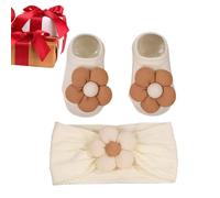 Kids Headbands - Floral Bands, Accessory Set Gentle Wraps For Young Girls, Hair Adornments With Fabric, Apparel Accessory, Wraps For Casual Strolls, Christening Event And Formal Occasion
