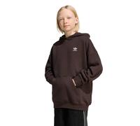 Kapuzensweatshirt ADIDAS ORIGINALS "WEIT GESCHNITTENER FLEECE-HOODIE KIDS", Mädchen, Gr. 140, aurora coffee meliert, Obermaterial: 70% Baumwolle, 30% Polyester, normal, Rundhals, angesetztes Bündchen,