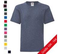 KIDS ICONIC 150 T | Kinder T-Shirt – Weiches Baumwollshirt für Jungen & Mädchen, Spielen und Alltag weiß 140