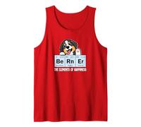 Kids Kawaii Elements of Happiness Bernese Mountain Dog Lover Tank Top