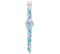 Kids Licensing Analoge Automatikuhr für Kinder mit Kunststoffarmband LAS9011, Stith Rosa