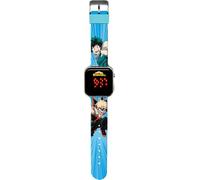 Kids Licensing Digitale Armbanduhr für Kinder, Unisex, Automatik, mit Silikonarmband, MHA4008, My Hero Academy