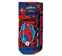Kids Licensing | Kindersocken - Spiderman-Design - Knöchelsocken - Marvel-Charaktere - atmungsaktiver Stoff - Elastisches Bogen-Lizenzprodukt