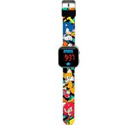 Kids Licensing Fitnessuhr SNC4228M – LED-Uhr für Kinder, akustisch, Sonic, Schwarz