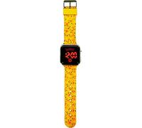Kids Licensing LED-Digitaluhr für Jungen und Mädchen mit Charakteren, hat Zeit-, Datums- und Armbandfunktionen, bunt, Pikachu, Gelb