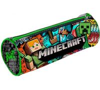 Kids Licensing Minecraft rundes Federmäppchen für die Schule für Kinder