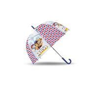 Kids Licensing Regenschirm Paw Patrol für Kinder – transparent, Glockenform, manuell, 46 cm