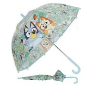 Kids Licensing Transparenter Regenschirm, 46 cm, Typ Glocke, für Kinder, 46 cm, Blau