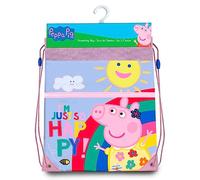 Kids Licensing Turnbeutel Peppa Pig, 40x30 cm, Mehrfarbig