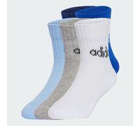 Kids Linear Ankle Socken, 5 Paar Dark Blue / Royal Blue / Glow Blue / Medium Grey Heather 22-24
