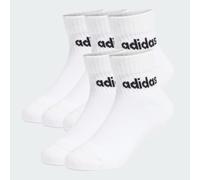 Kids Linear Ankle Socken, 5 Paar White / White / White / White 28-30