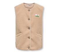Kids Only - Bekleidung Kogbaby Life Teddy Vest Cs Pnt - weiß - Größe 11A