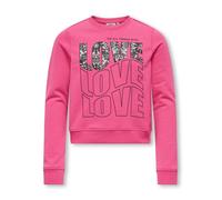 Kids Only - Bekleidung Kogceleste Life L/S Short O-Neck Fr Swt - rosa - Größe 7 - 8A