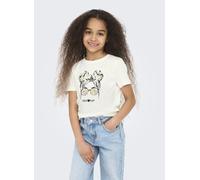 Kids Only - Bekleidung Kogkita Life Sylvia S/S Girl Top Cs Jrs 15314390 - weiß - Größe 9 - 10A