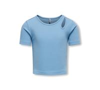 Kids Only - Bekleidung Kognessa Life Ss Cutout Top Box Jrs Noos - Blau - Größe 7A - 8A