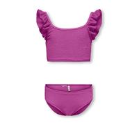 KIDS ONLY Bikini-Set "Wave" in Lila - Größe 158/164 | Kinder Bademode