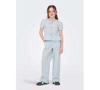 KIDS ONLY Bluse "Clara" in Hellblau - Größe 140 | Kinder Blusen Hemden