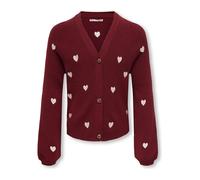 KIDS ONLY Cardigan "Dana" in Rot - Größe 146/152 | Kinder Pullover