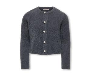 KIDS ONLY Cardigan "Piumo" in Anthrazit - Größe 134/140 | Kinder Pullover