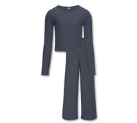 Kids ONLY Damen Kognella Ls Top/Pant Set JRS, Ombre Blue, 122