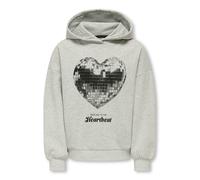 KIDS ONLY Hoodie "Marita" in Grau - Größe 122/128 | Kinder Sweatshirts Jacken