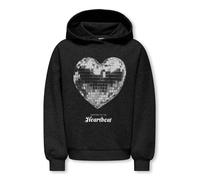 KIDS ONLY Hoodie "Marita" in Schwarz - Größe 122/128 | Kinder Sweatshirts Jacken