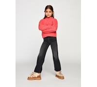 Kids ONLY Mädchen Kogjuicy Life Wide Leg DNM Dcc369 Noos Hose, Washed Black, 158 EU