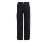 Only Loose Fit Jeans aus Baumwoll-Mix Modell 'GIA' in Black, Größe 146