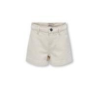KIDS ONLY Jeans-Shorts "Comet" in Creme - Größe 128 | Kinderhosen